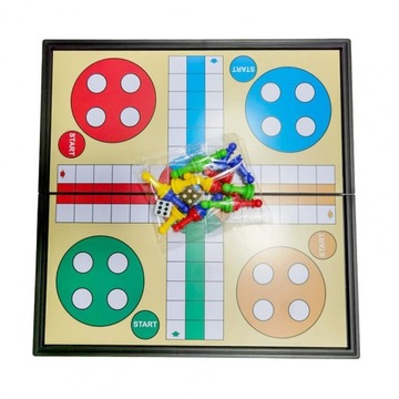 do plastikowa gra planszowa Ludo magnetyczna wielo