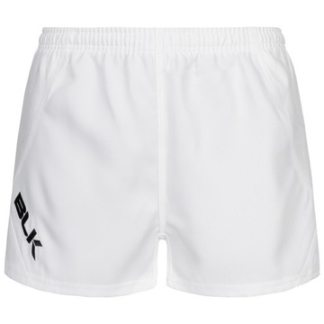 BLK T2 białe spodenki do rugby BKSH306 rozmiar XS