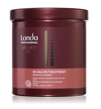 Londa VELVET OIL Maska odżywcza wygładzająca z olejkiem arganowym 750ml
