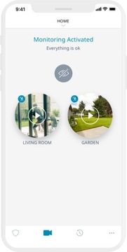 Уличная камера наблюдения Somfy, сигнализация Wi-Fi