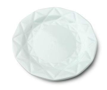 MIĘTOWY CERAMICZNY TALERZ DESEROWY 19,5CM