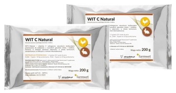 Witaminy dla kur Witamina C 400 g Z DODATKIEM ZIÓŁ