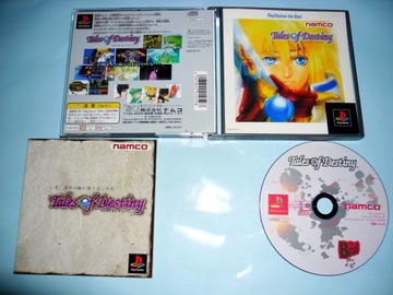 Gra Tales of Destiny [Playstation the Best] PSX PS1 PSOne PS2 NTSC-J