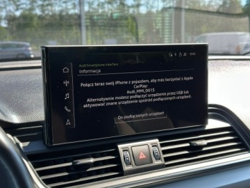 Audi Q5 II SUV Facelifting 2.0 40 TDI 204KM 2021 Audi Q5 Kamera, Navi, Wirtual, Ele.Klapa, PreSense, zdjęcie 22