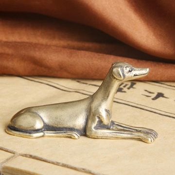 Фигурка собаки в винтажном стиле.Декоративное животное.