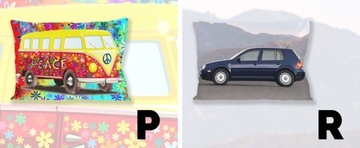 VOLKSWAGEN УЗОРЫ+именная подушка, ПОДАРОК