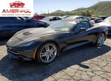 Chevrolet Corvette C7 2018 Chevrolet Corvette Stingray 3LT 2018 6.2 Benzyna 455KM