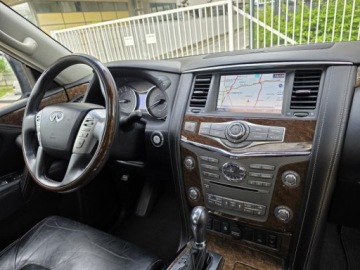 Infiniti QX 2017 INFINITI QX80 V8 5.6l 405KM 4X4 Dokumentacja pochodzenia 7 osobowy, zdjęcie 7