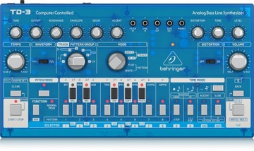 Behringer TD-3-BB — аналоговый синтезатор басовых линий.