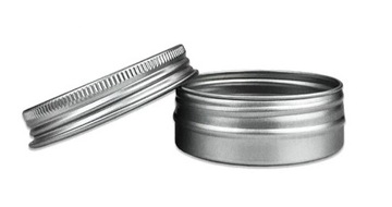 PUSZKA, POJEMNIK, SŁOIK ALUMINIOWY 5 ML - NA KREM, WOSK, TABLETKI