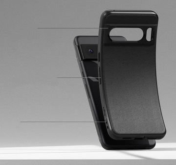 RINGKE ONYX — КРЫШКА ДЛЯ GOOGLE PIXEL 8 PRO — МАТОВЫЙ ЧЕРНЫЙ
