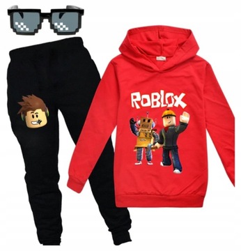 Bluza ROBLOX Set Spodnie z kapturem