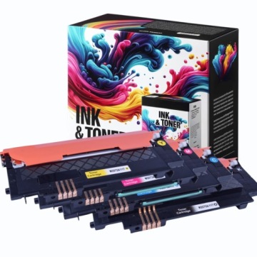 4x Toner Do Tiskárny Hp 117A 150A 150NW MFP178NW MFP179FNW Set Čipem
