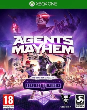 AGENTS OF MAYHEM PL / GRA XBOX ONE / SERIES X