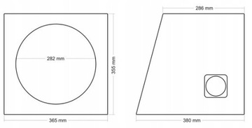 Аудиосистема Carbon 12, 30 см, 300 Вт, среднеквадратичное значение, сетка МДФ AS