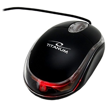 Mysz przewodowa optyczna 3D TITANUM RAPTOR USB