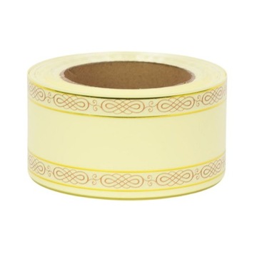 Wstążka PP Szarfa Pogrzebowa Wzór 60mm x 50y W11
