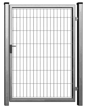 FURTKA OGRODZENIOWA - PANELOWA 2D 1,50 M OCYNK