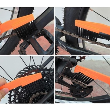 Инструмент для очистки цепи мотоцикла и велосипеда