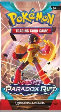 Оригинальные карты TCG POKEMON Scarlet Violet PARADOX RIFT Booster Sachet