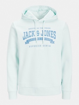 Jack&Jones Bluza Logo 12233597 Niebieski Standard Fit