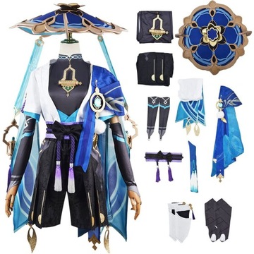 Genshin Impact Wędrowcy Cosplay Kostium Czapka