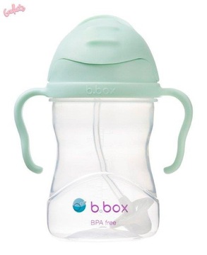 Bidon ze słomką 240 ml, Gelato Pistachio, b.box