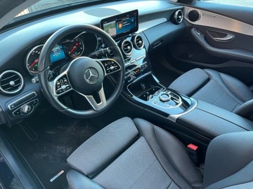 Mercedes Klasa C W205 Kombi Facelifting HYBRYDA 2.0 300 de 306KM 2020 Mercedes-Benz Klasa C 2.0 diesel PLUG IN 306 KM automat zarej w PL zad, zdjęcie 6