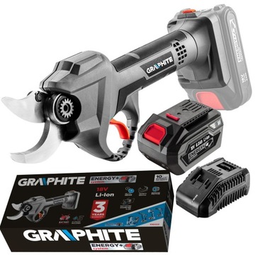 ГРАФИТОВЫЕ БЕСЩЕТОЧНЫЕ НОЖНИЦЫ 18V + 6Ah