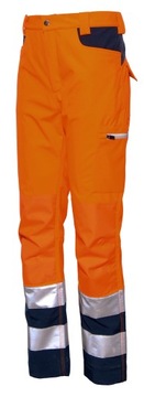 Spodnie Softshell Odblaskowe Robocze r. L