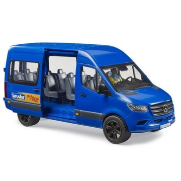 Mercedes Benz Sprinter микроавтобус синий автомобиль