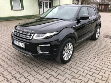 Land Rover Range Rover Evoque I SUV 5d Facelifting 2.0D eD4 150KM 2017 Land Rover Range Rover Evoque 2.0Td, Skóra, Alu