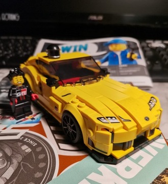 LEGO Speed ​​​​Champions 76901 Toyota GR Supra + LEGO 30343 McLaren Elva КОМПЛЕКТ