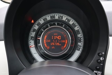 Fiat 500 II Hatchback 3d 1.2 69KM 2009 Fiat 500 1.2, Salon Polska, Serwis ASO, Klima, zdjęcie 10