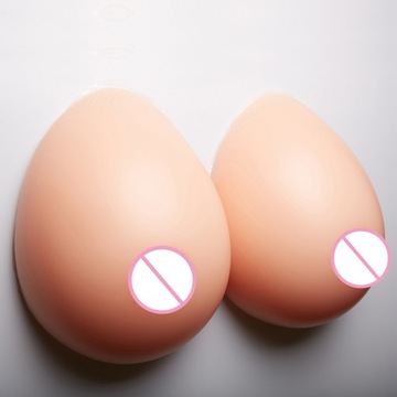 realistyczne sztuczne piersi silikon 500 gram