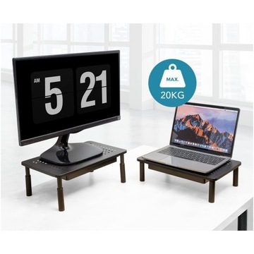 ПОДСТАВКА ДЛЯ МОНИТОРА, НОУТБУКА, ПРИНТЕРА С ВЫДВИЖНЫМ ЯЩИКОМ