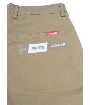 PROSTO SHORTS CHINOS CASUAL BEŻOWE XXL