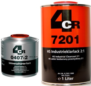 4CR LAKIER BEZBARWNY HS 7201 twardy i połysk 1480
