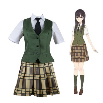 Anime JK jednolity szkolny Cosplay Garnitur XL
