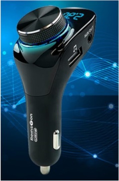 КОМПЛЕКТ FM-ПЕРЕДАТЧИКА ГРОМКОГОВОРИТЕЛЬ ДЛЯ ТЕЛЕФОНА 2 x USB QC 3.0