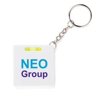 Брелок с измерительной лентой - упаковка 50 шт. с логотипом