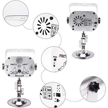 СВЕТОДИОДНЫЙ МИНИ-ЛАЗЕРНЫЙ СВЕТ СЦЕНЫ ЗВЕЗДА