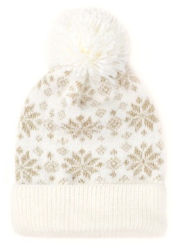 Szaleo ŚWIĄTECZNA czapka Fluffy winter cz21454-1