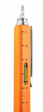 NEO DŁUGOPIS gadżet RYSIK POZIOMNICA ETUI 5w1