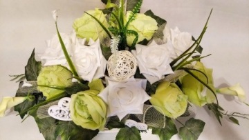 Цветы для могилы FLOWERBOX тростник COMPOZYCJA различные