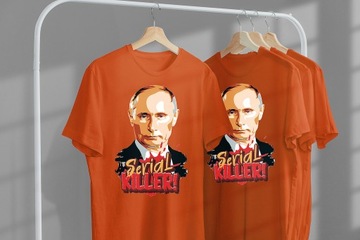 KOSZULKA T-SHIRT ANTY PUTIN PUTLER UKRAINA 3XL