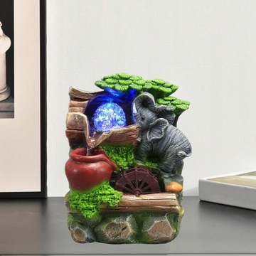 Настольный фонтан-водопад Mini Rockery со светодиодной подсветкой