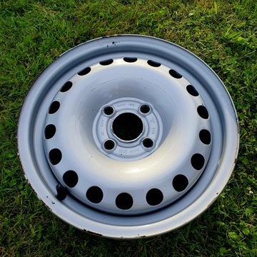 4× DISK OCELOVÝ VOLKSWAGEN OE VW UP SKODA CITIGO SEAT MII 5.0" X 14" 5X100 ET 35