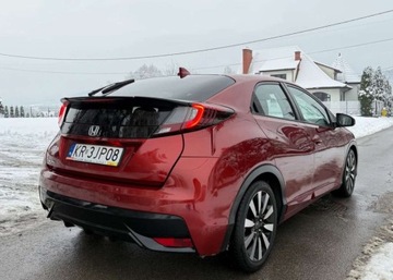 Honda Civic IX Hatchback 5d 1.8 i-VTEC 142KM 2015 Honda Civic Honda Civic 1.8 Elegance 1.8 Benzyna 142KM, zdjęcie 9