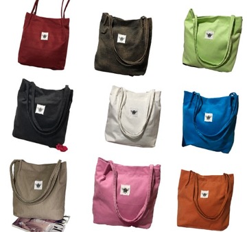 SZTRUKSOWA TORBA WOREK TOREBKA SHOPPERKA RÓŻOWA